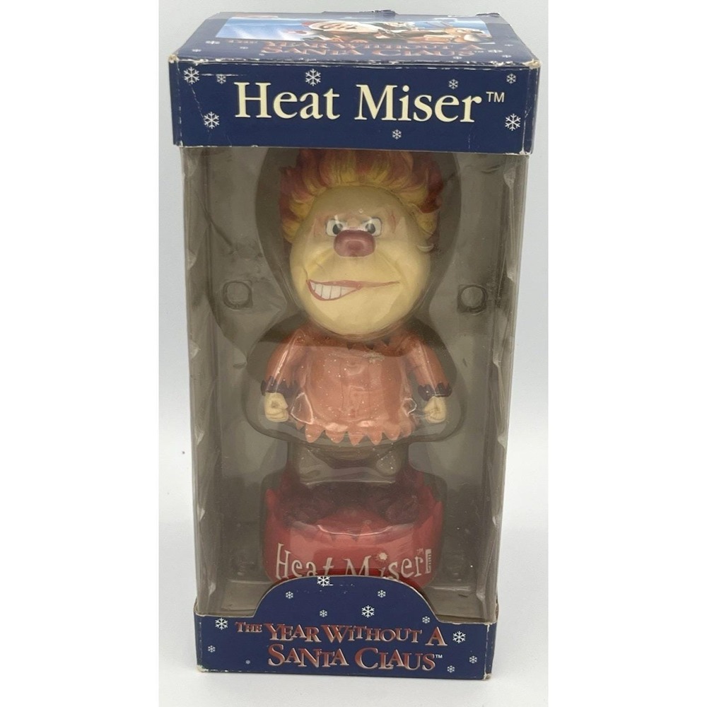 Heat Miser Head Knockers Year Without Santa Claus Neca Boxed but Damage
